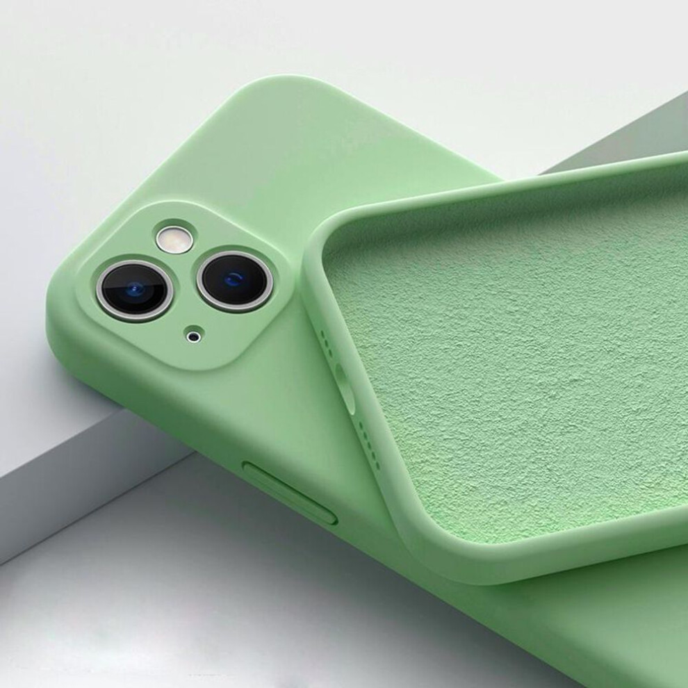 (green, Honor 30 Pro) For Xiaomi Huawei Iphone Smausng Liquid Silicon Pc Case Ultra Thin Shockproof