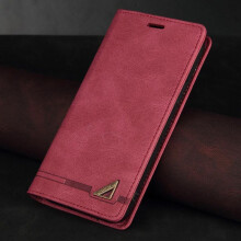 (red, Google Pixel 8) Luxury Leather Wallet Case RFID Blocking Credit Card Holder Flip Folio Book Shockproof Cover For iPhone Samsung OPPO Huawei Redmi Xiaomi