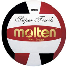 Smeltet super touch volleyball r?d sort hvid
