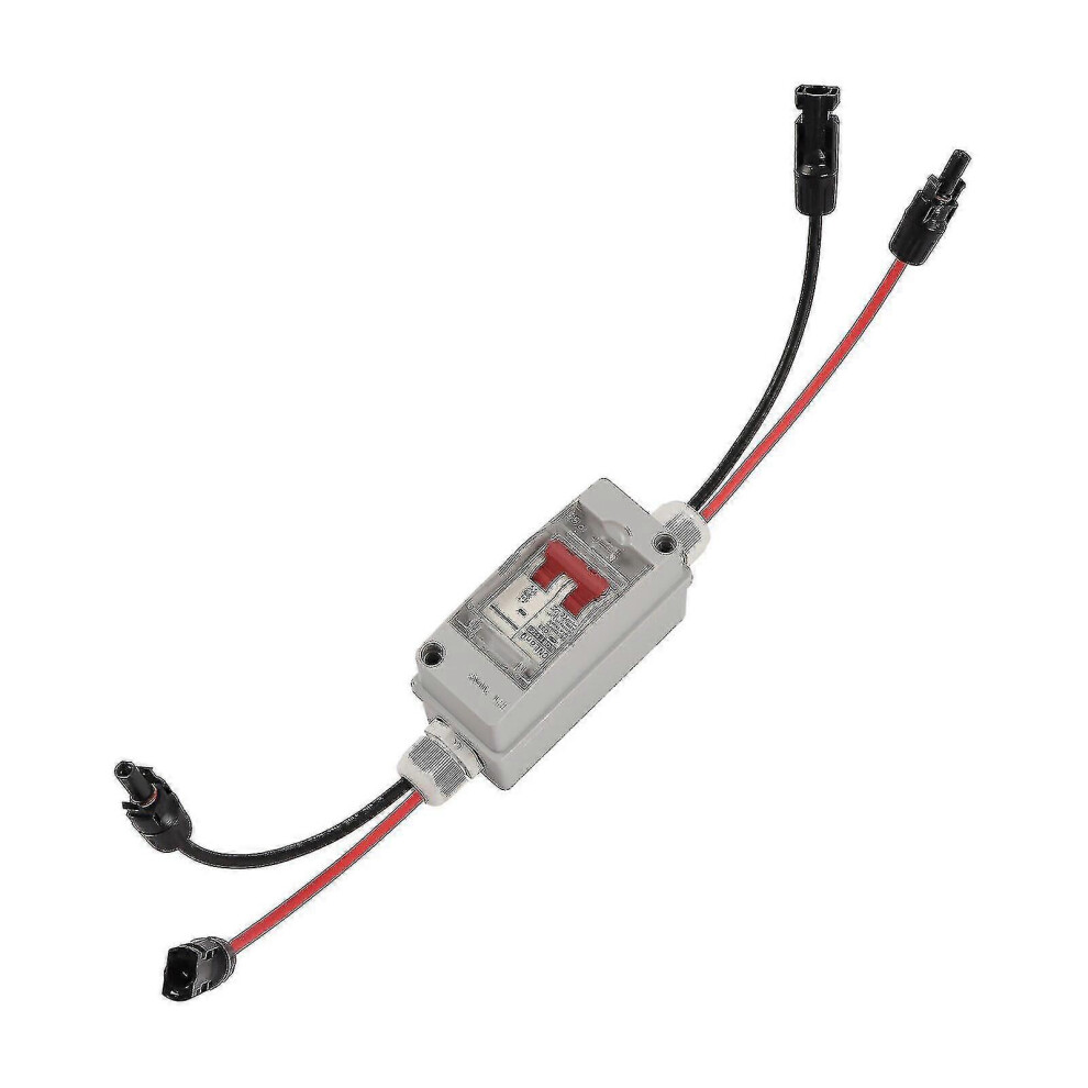 (As Show, One Size) Circuit Breaker With Ip65 Distribution Box For Solar Panels 5062994743108