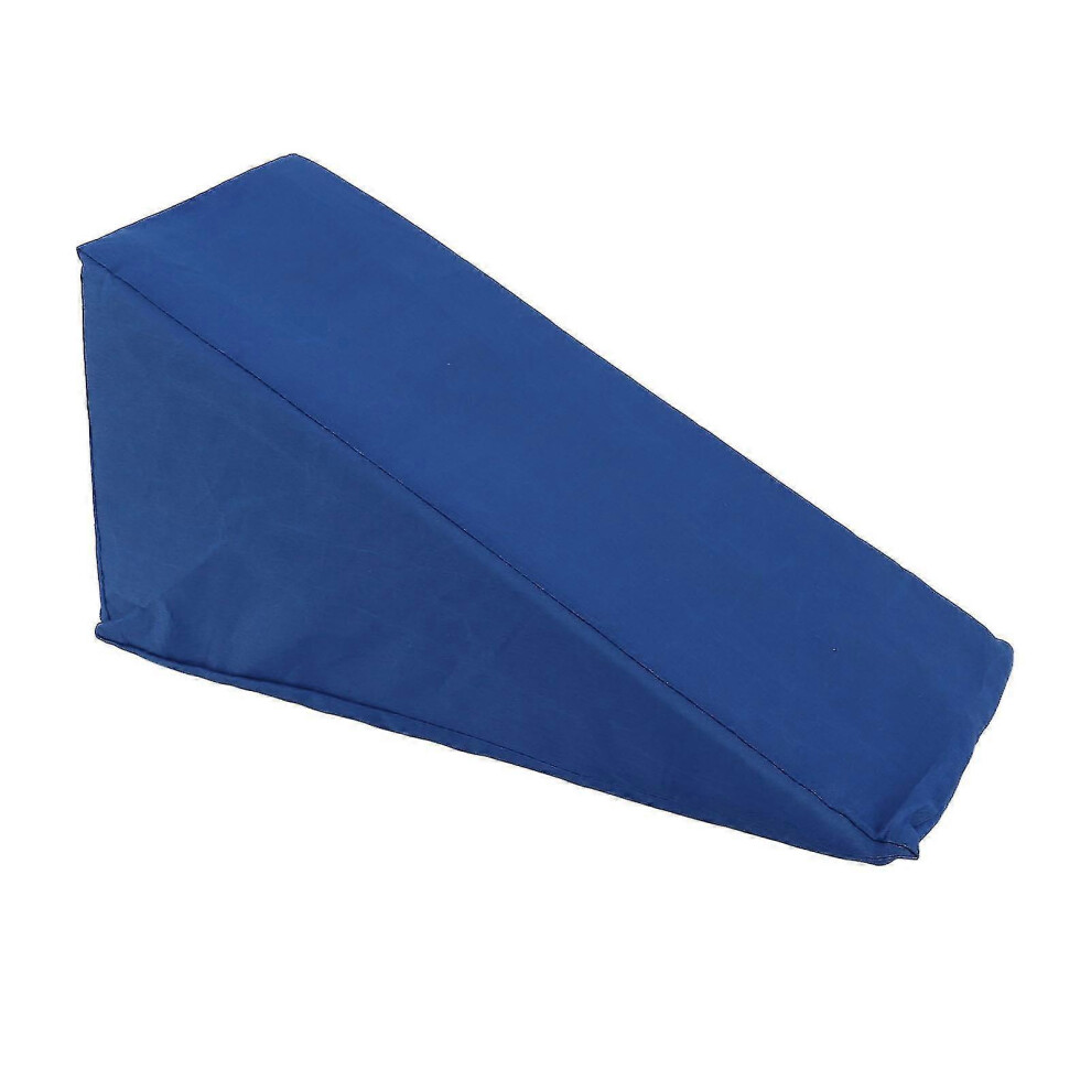 (Blue, One Size) Arm Elevation Pillow Arm Wedge Elevating Pillow For Sleeping Broken Arm Recovery Protect Elbow Arm Wedge Pillow Triangle 5063595980657