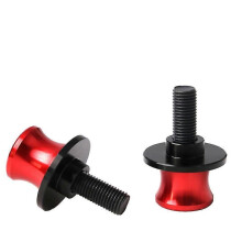 (Red, One size) For Zontes G1-125 Zt125-g1 125-g1 Zt125-u U125 125-u 8mm Swingarm Spools Rear Stand Screw Slider Parts
