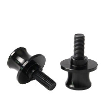 (Black, One size) For Zontes G1-125 Zt125-g1 125-g1 Zt125-u U125 125-u 8mm Swingarm Spools Rear Stand Screw Slider Parts