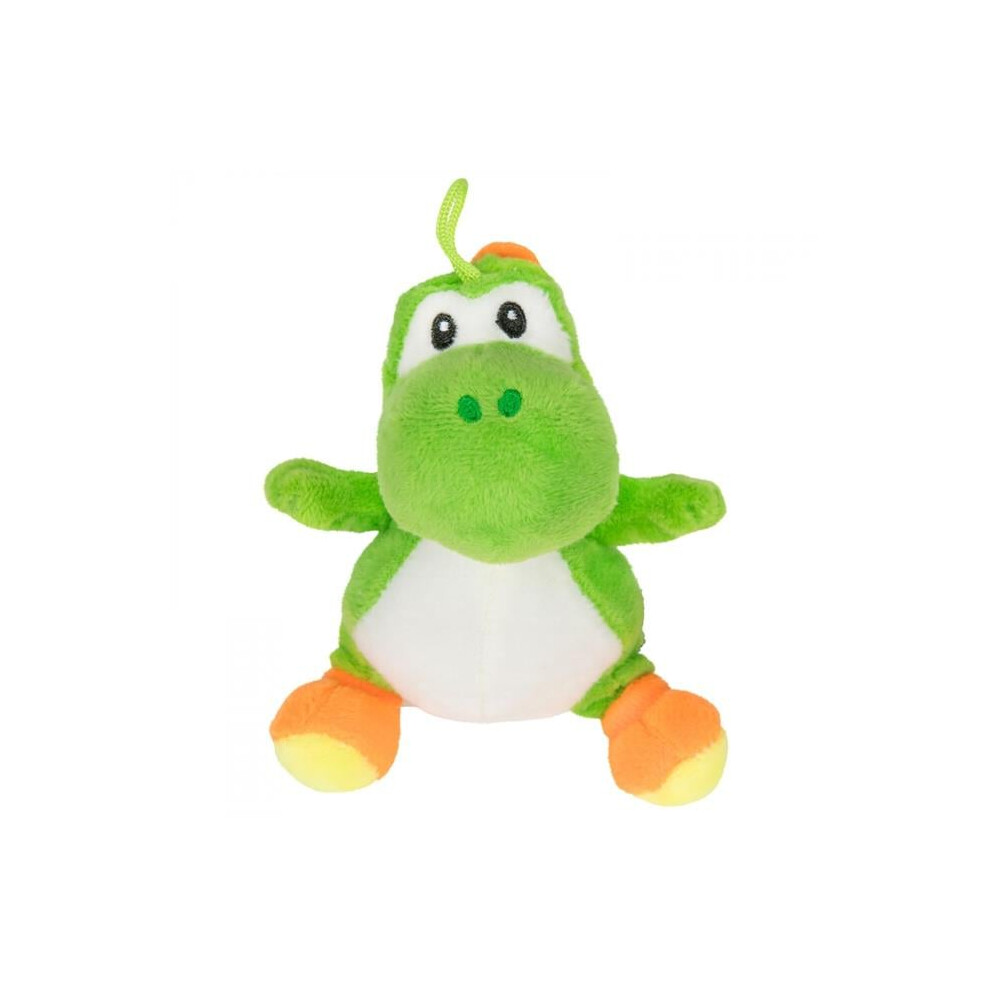 Nintendo 877822 7 In. Super Mario Bros. Standing Yoshi Plush Doll