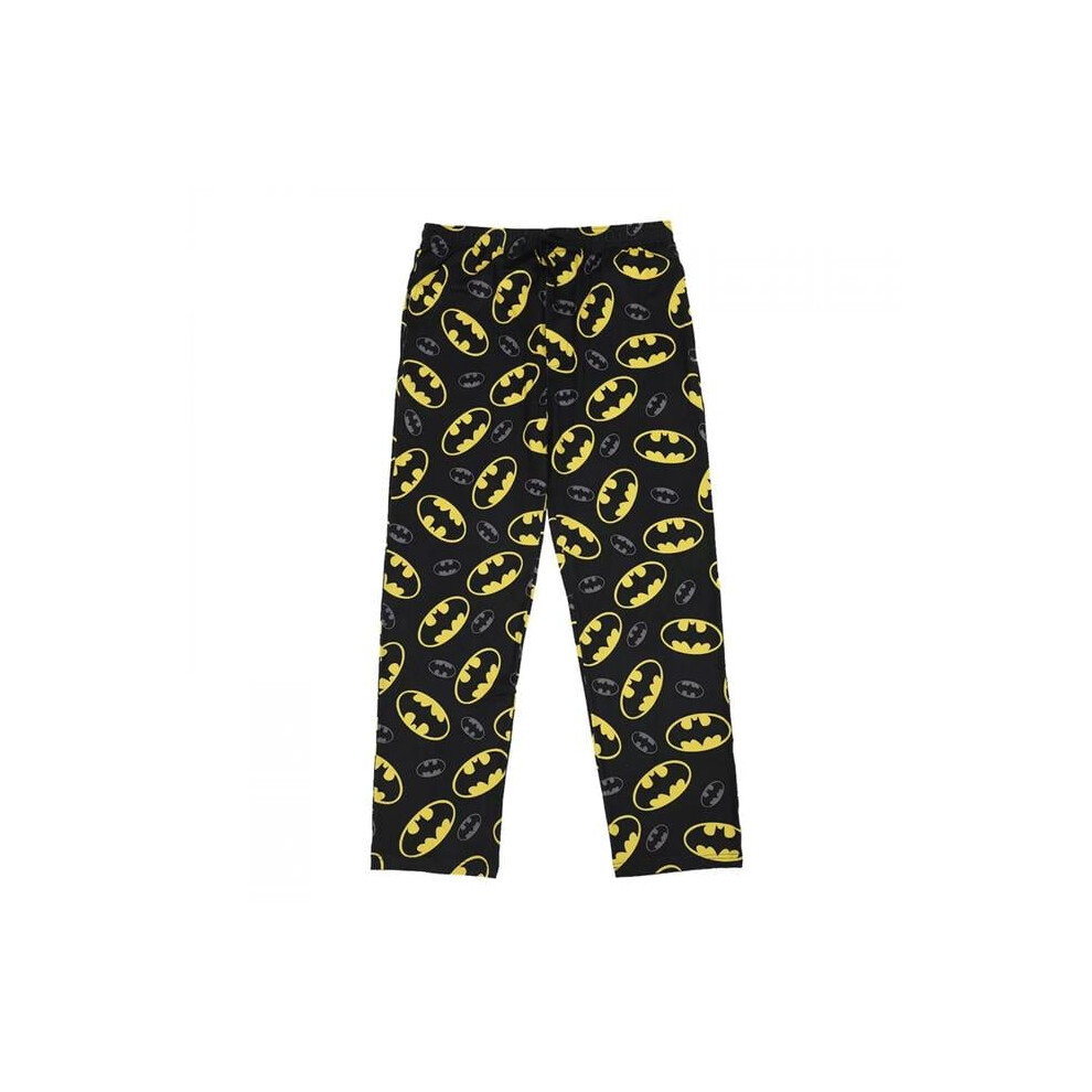 Batman 872340-2xlarge Batman Classic Logo All Over Print Sleep Pants - 2XL