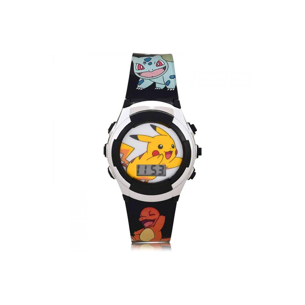 Pokemon 873749 Pokemon the Original Starters Kids Quartz Watch with Plastic Strap