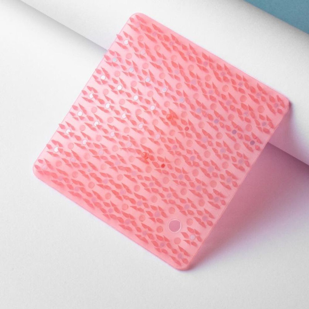 (pink) Silicone Dish Scrubber Crevice Brush Household Fruit And Vegetable Clean Brush Potato Carrot To Mud Easy Clean Cleaning Tools