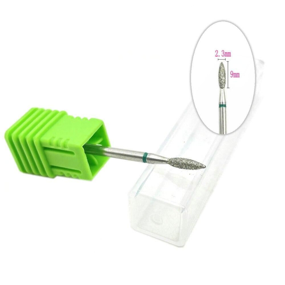 (CX23) 45 Sizes Diamond Nail Drill Bit Mill Cutter All For Manicure Machine Bit Tools Accessories Cuticle Clean For Removing Nail Gel