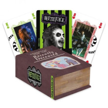 Beetlejuice 884430 Deck of Playing Cards in Book Package
