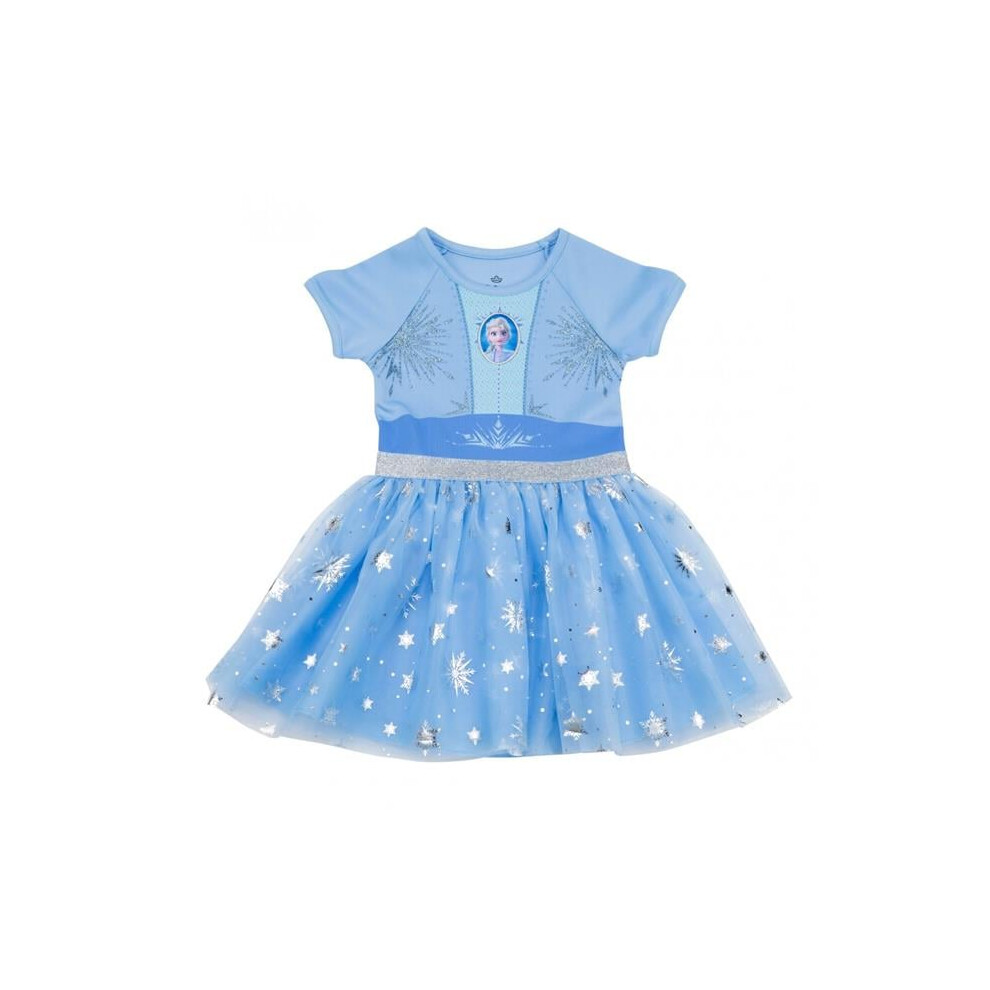 Frozen 879119-toddler4t Elsa Cosplay Toddlers Princess Dress - Toddler 4T