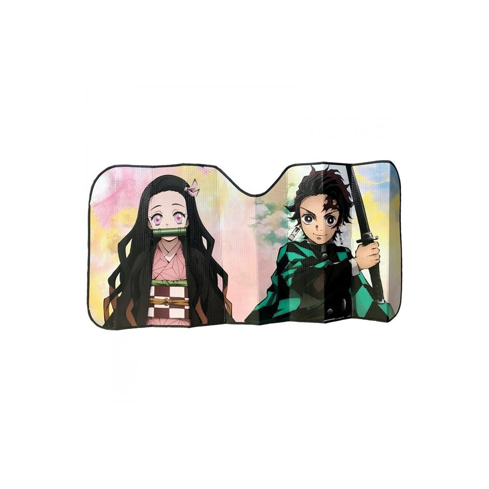 Demon Slayer 884980 Tanjiro & Nezuko Car Sunshade