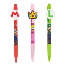 Super Mario Bros 880171 Peach Icons Pen Set - Pack of 3
