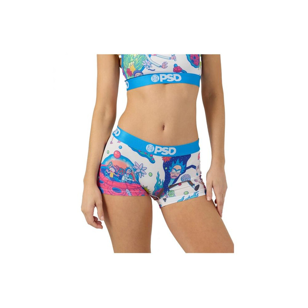 Rick & Morty 884120-medium Attack PSD Boy Shorts Underwear - Medium