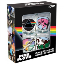 Pink Floyd 881100 Icons Shot Glass Set - Pack of 4