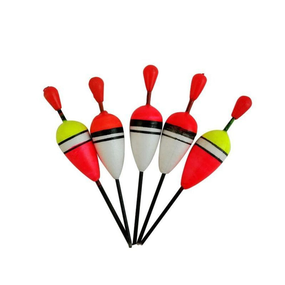 15pcs Fishing Floats Indicator Vertical Buoy
