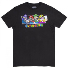 Super Mario Bros 885421-large Nintendo Players Retro T-Shirt - Large