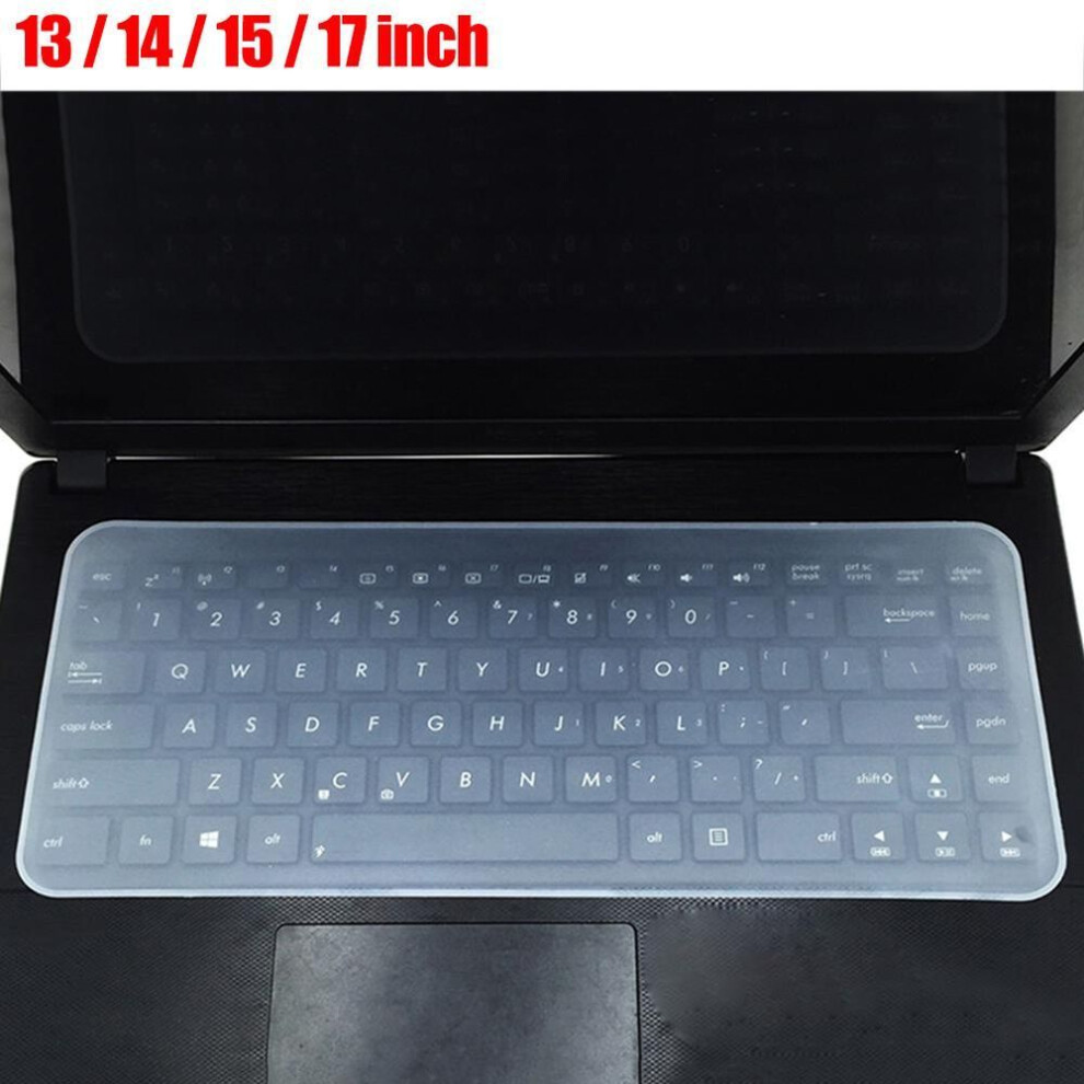 (15-17 inch) Computer Mall Keyboard Protector Dust-proof Notebook Laptop   Cover Film Silicone Waterproof