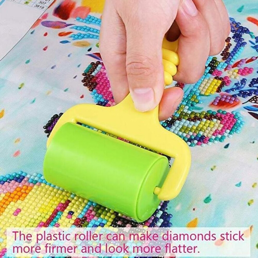 Multifunctional Diamond Painting Cross Stitch Tool Diy Plastic Handheld Roller