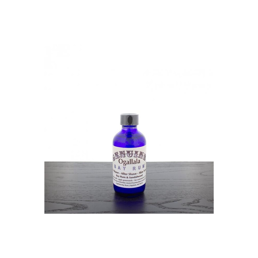 Ogallala Bay Rum As-Oga-003-P-8Oz 8 Oz Genuine & Sandalwood Aftershave