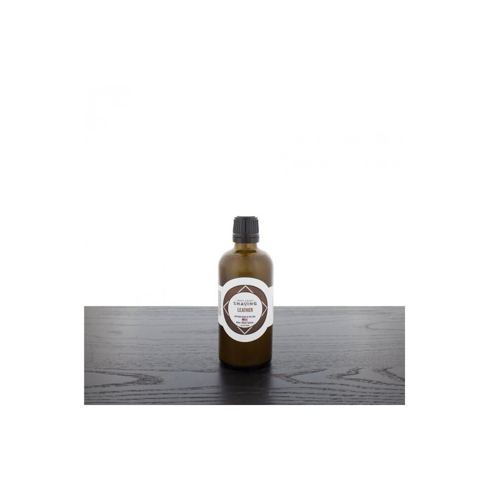 West Coast Shaving As-Wcs-059 Wcs After Shave Splash, Leather