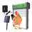 Automatic Chicken Coop Door Solar Powered Chicken Door with Timer / Light Sensor / Remote Control 1