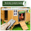 Automatic Chicken Coop Door Solar Powered Chicken Door with Timer / Light Sensor / Remote Control 10
