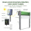 Automatic Chicken Coop Door Solar Powered Chicken Door with Timer / Light Sensor / Remote Control 8