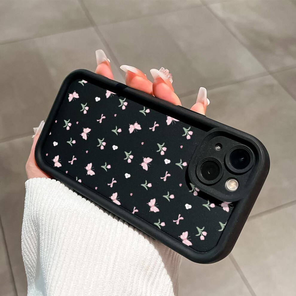 (black, Infinix Hot 40/Hot 40 Pro) Silicone Phone Case for Various Brands
