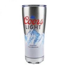 Coors 888840 Coors Light Stainless Steel Tumbler with Built in Bluetooth Speaker