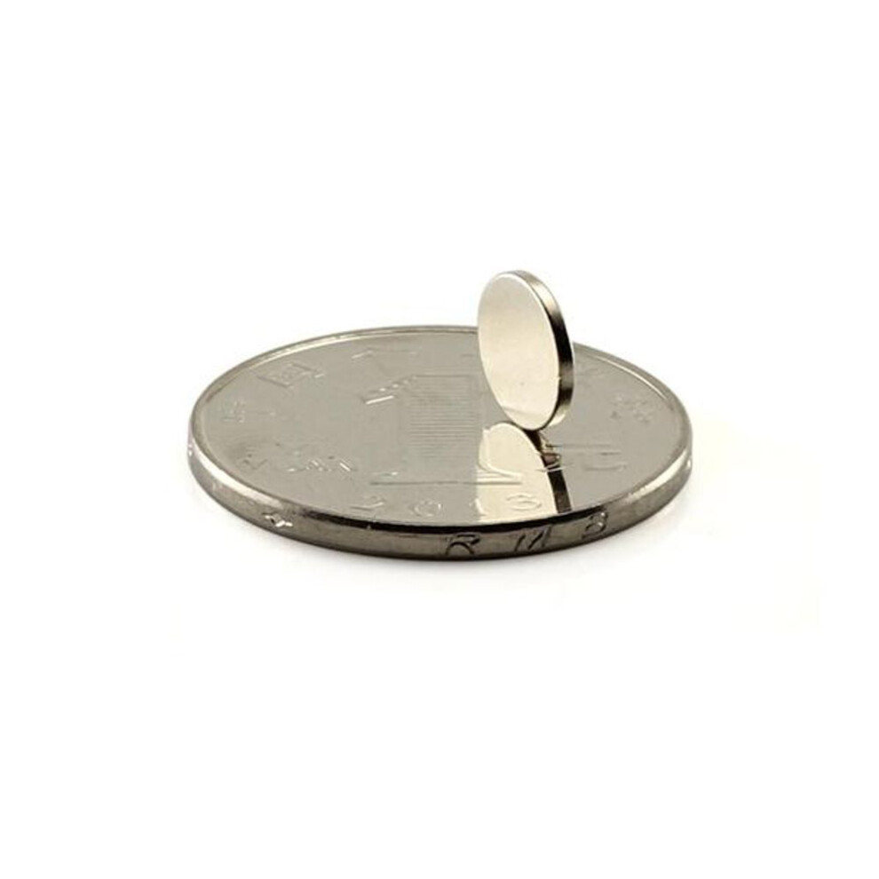 (10pcs 12×1mm) 10pcs Mini Ultra Thin Neodymium Magnet Strong Round Fridge Electromagnet N35 Ndfeb