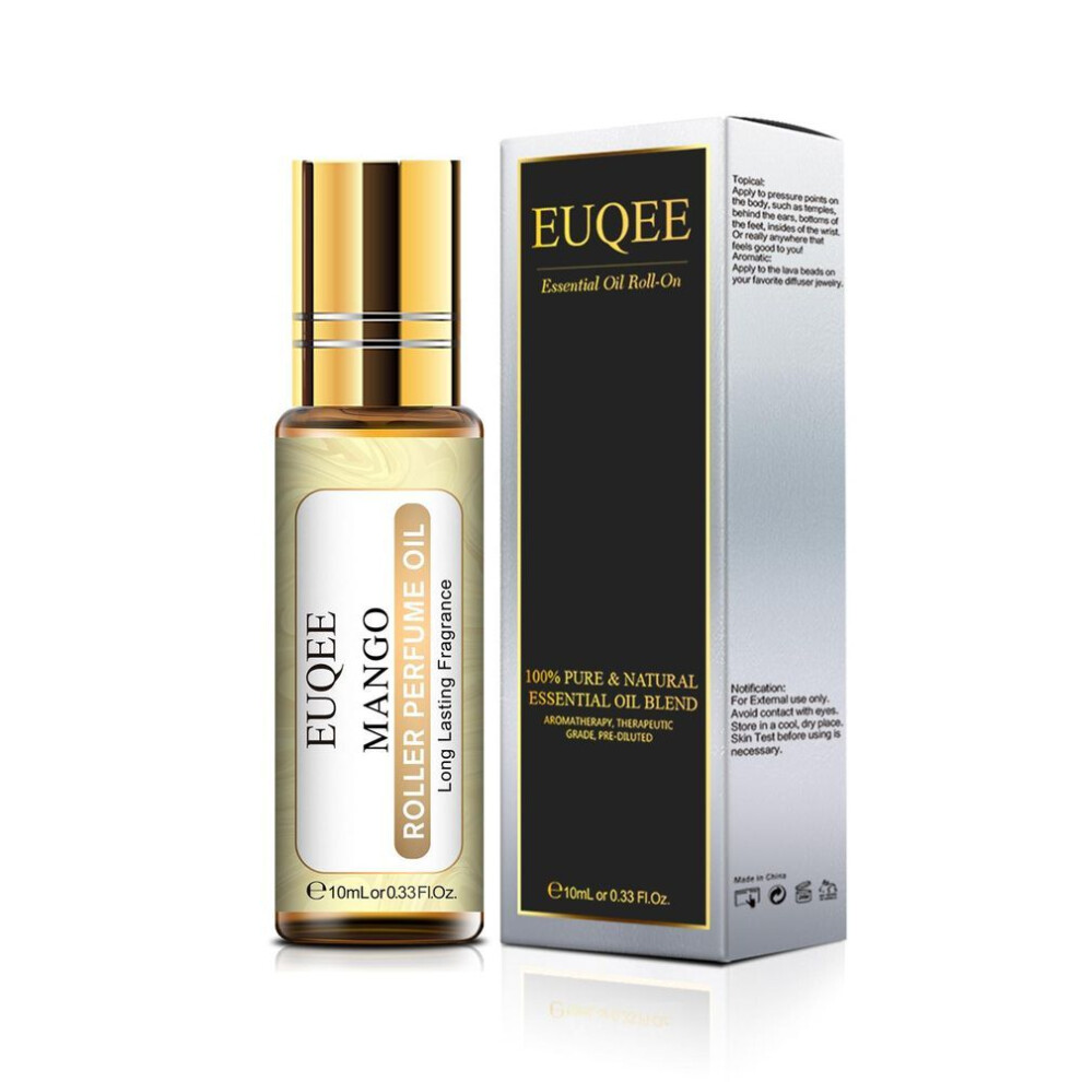 (as the picture, Mango) 10ML Roller Perfume Oil with Parma Violet & Coconut