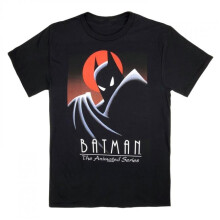 Batman 887910-large Batman the Animated Series T-Shirt, Black - Large