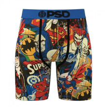Justice League 886268-medium-32 DC Comics Squad PSD Boxer Briefs - Multi Color - Medium - 32-34