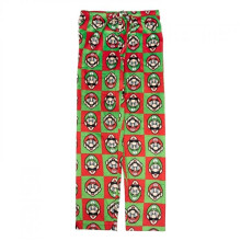Super Mario Bros 884895-medium Super Mario Bros. Mario & Luigi Checkered Sleep Pants - Multi Color - Medium
