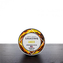 West Coast Shaving SS-WCS-041 WCS Shaving Soap, Amber