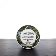 West Coast Shaving SS-WCS-046 WCS Shaving Soap, Coconut Lime