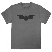 Batman 887787-large Batman Christian Bale Logo T-Shirt, Large