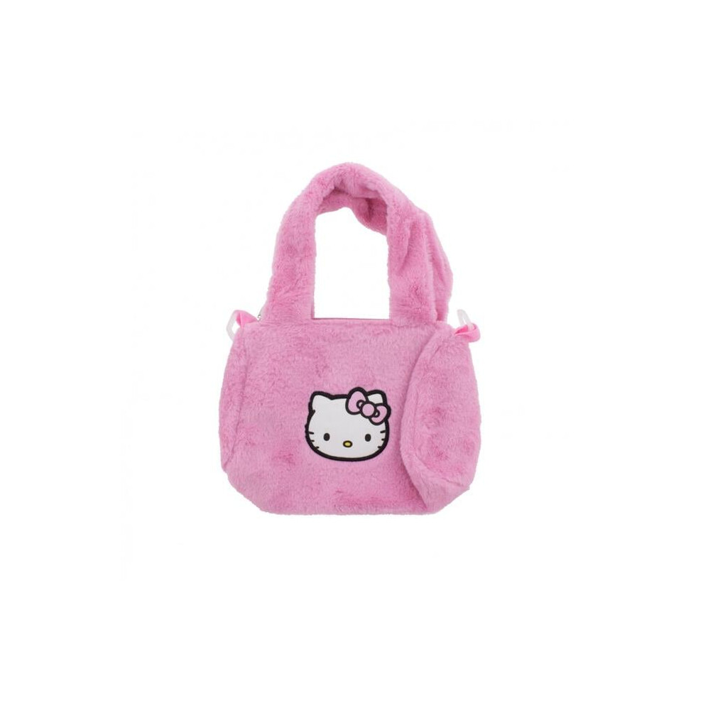 Hello Kitty 880168 Hello Kitty Hot Pink Duffle Purse with Strap-image-OPC-PGB6H78-NEW