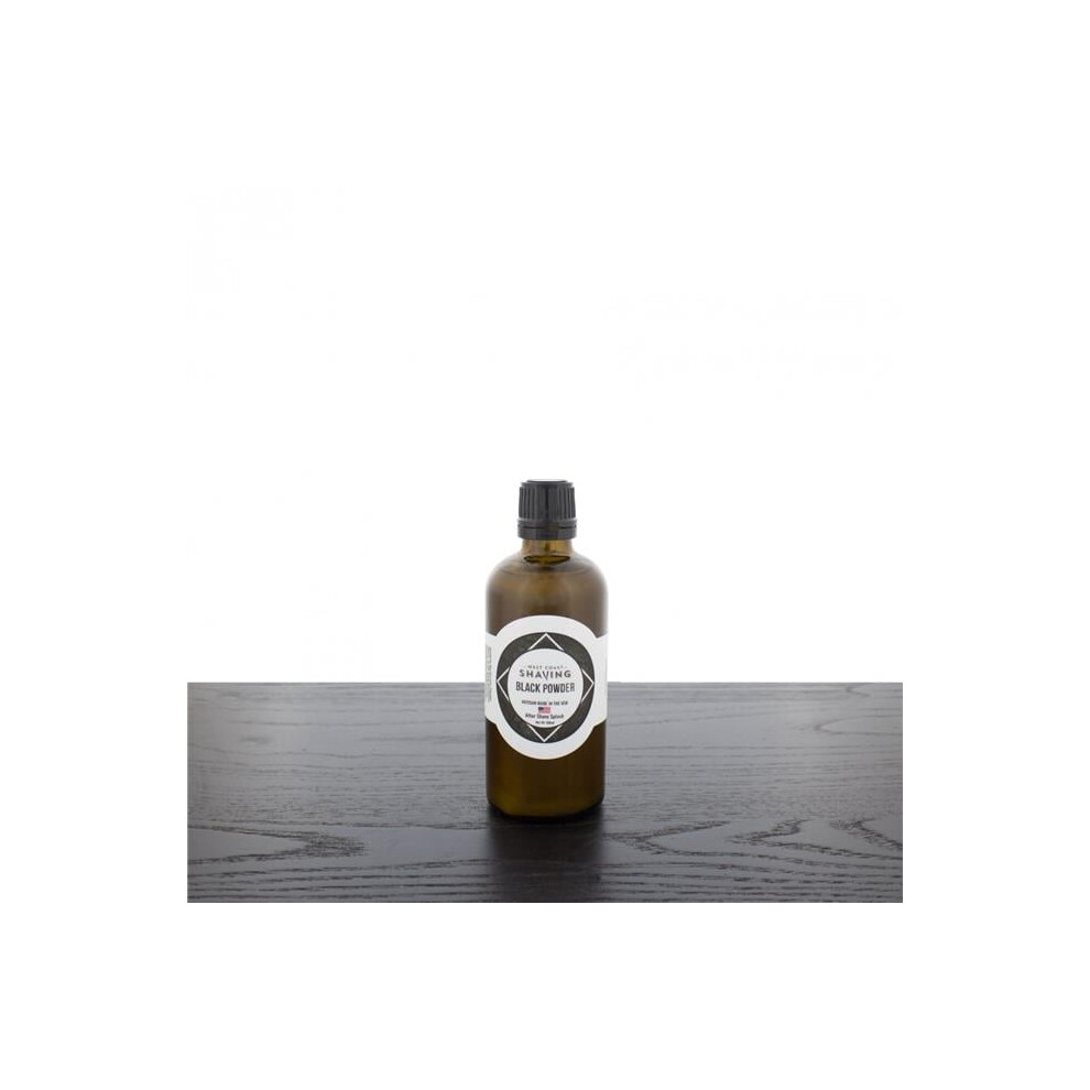 West Coast Shaving As-Wcs-052 Wcs After Shave Splash, Black Powder
