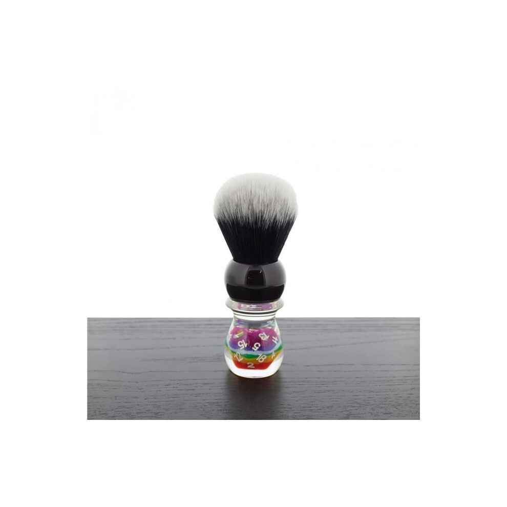 Yaqi Sb-Yaq-R2002-S R2002-S Tuxedo Shaving Brush, Lucky Dice