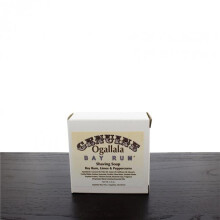 Ogallala Bay Rum SS-OGA-001 Ogallala Bay Rum, Limes & Peppercorns Shaving Soap