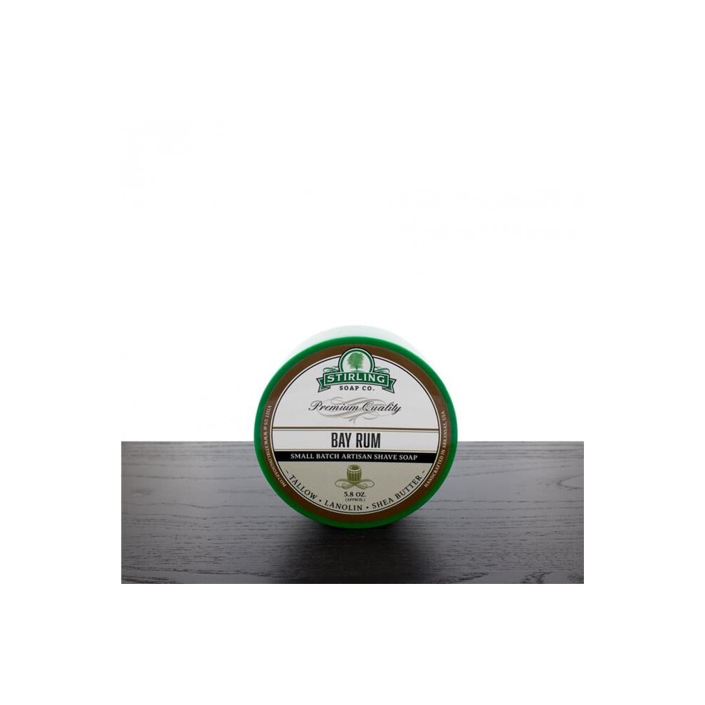 Stirling Scroll Stirling Soap Ss-Sti-3104 Stirling Soap Shave Soap, Bay Rum
