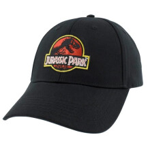 Jurassic Park 887347 Jurassic Park Logo Baseball Cap