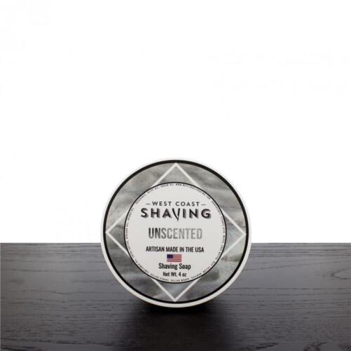 West Coast Shaving SS-WCS-066 WCS Shaving Soap, Unscented