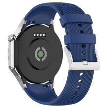 (Official Blue) Watch Strap Silicone Watch Band for Oppo Watch X2/ONEPLUS Watch3