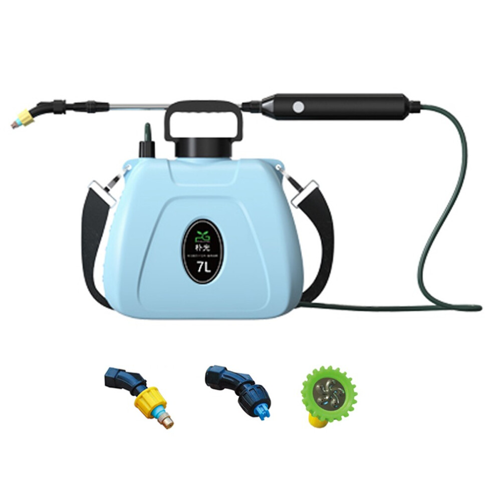 7L Rechargeable Shouldered Sprinkler Handheld Electric Sprayer Agriculture Tools Watering Can Atomizing Watering Bottle
