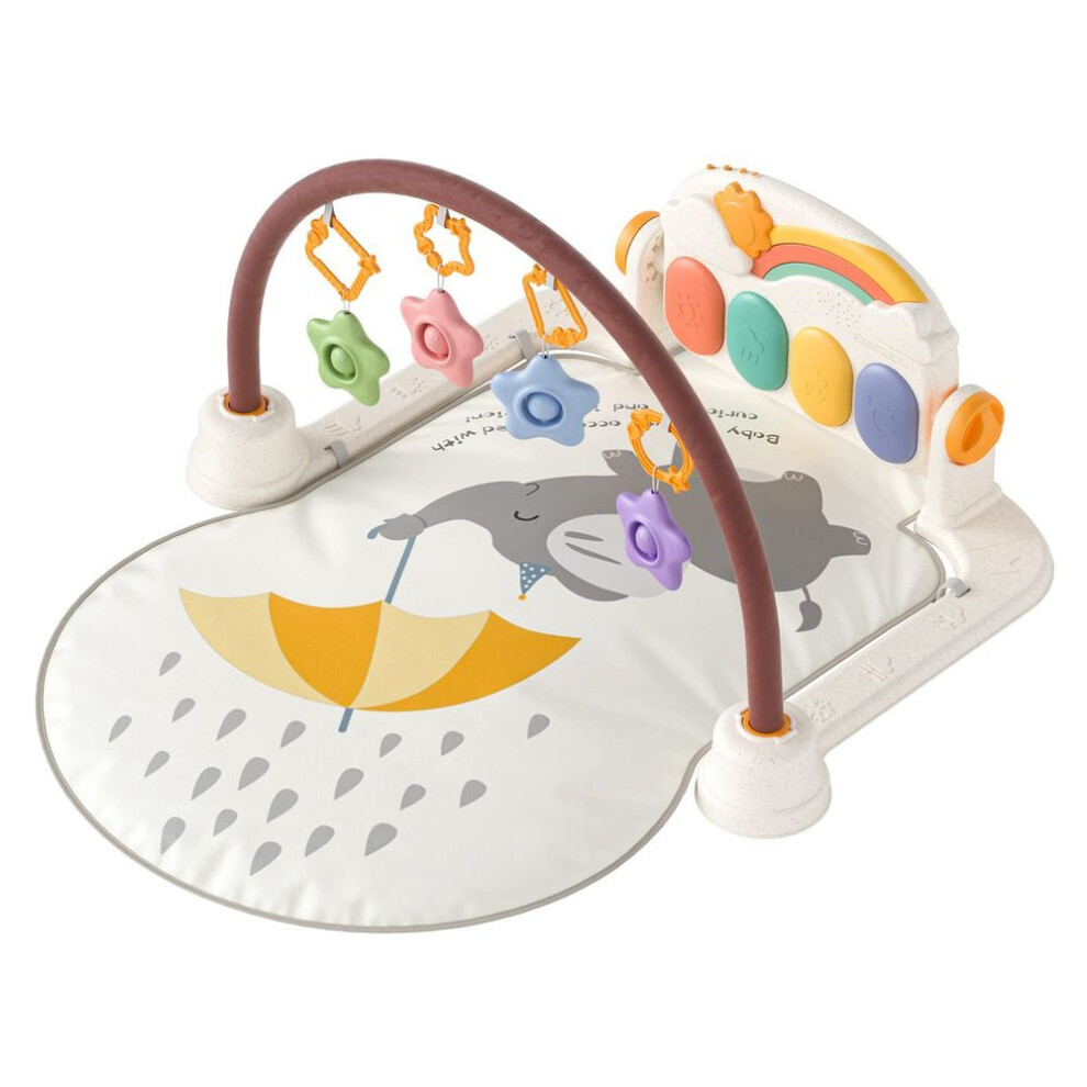 (as the picture, 88*73*50cm) TUMAMA Kick and Play Piano Baby Gym,Baby Activity Play Gym,Early Development Playmats Toy Christmas Gifts for Babies and Newborn Boys Girls