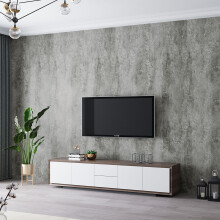 500*60CM Grey Cement Effect Self Adhesive Wallpaper