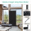 Angel Living 1 Panel Room Divided Black 3