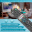 for Sony TV Remote Replacement, for All 2019-2024 Sony Remote Control 5